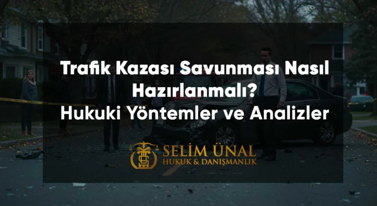 Trafik Kazası Savunması, trafik kaza avukatı